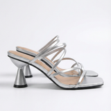 Sandali da Donna con Tacco Kitten – Con Cinghie, Adatti per l'Estate e per Uso Casual
