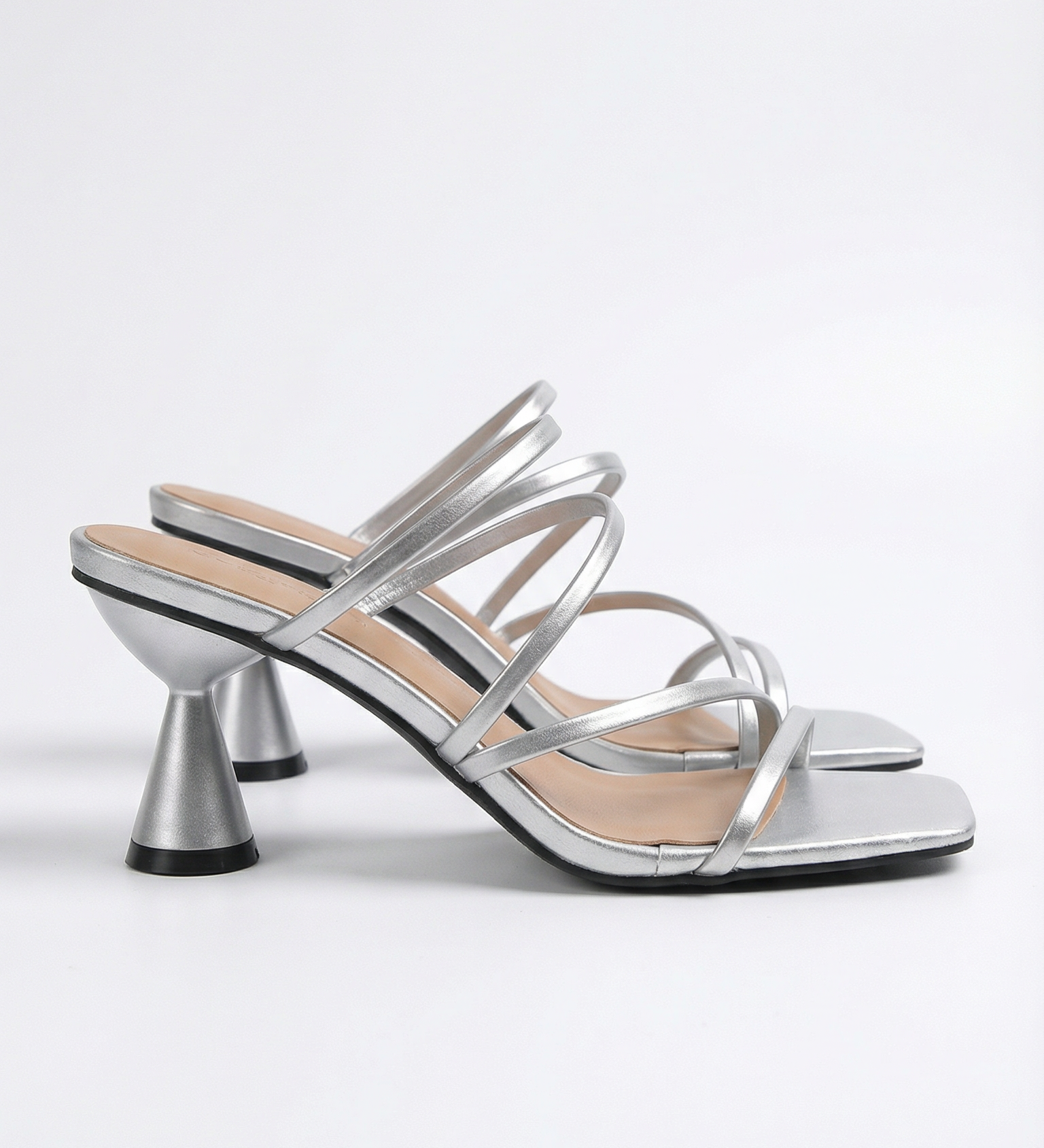 Sandali da Donna con Tacco Kitten – Con Cinghie, Adatti per l'Estate e per Uso Casual