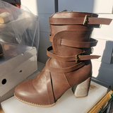 Donna - Stivaletti con tacco di sostegno - Stile chic