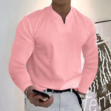 Camicia senza bottoni da uomo Premium Sweat Wicking