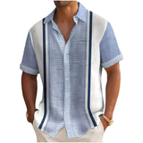 Varel | Camicia a righe stile vacanza