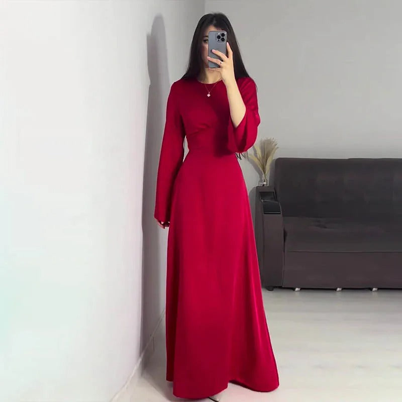 Abito A-line per Donne – Adatto per Occasioni Festive e Uso Estivo