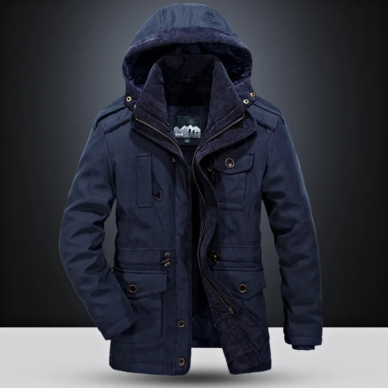 Margherita™ | Giacca invernale in cotone con cappuccio