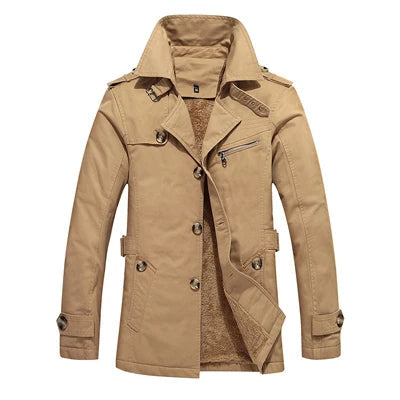 Alessandra™ | Trench imbottito con zip frontale