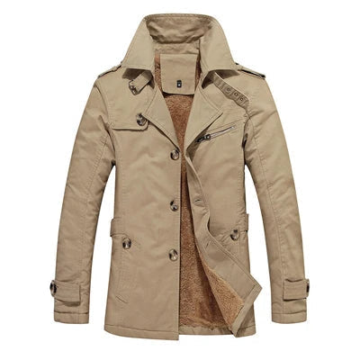 Alessandra™ | Trench imbottito con zip frontale