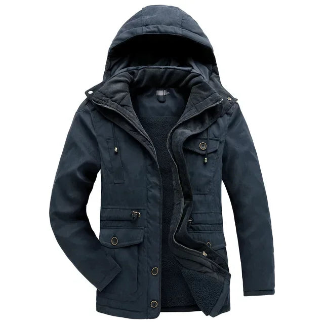 Caterina™ | Giacca invernale con cappuccio e fodera in pile