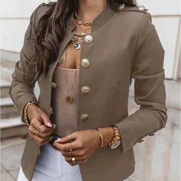 Donna - Giacca con bottoni - Stile casual