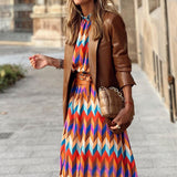 Abito A-line da Donna – Sottile, Adatto per Primavera e Estate