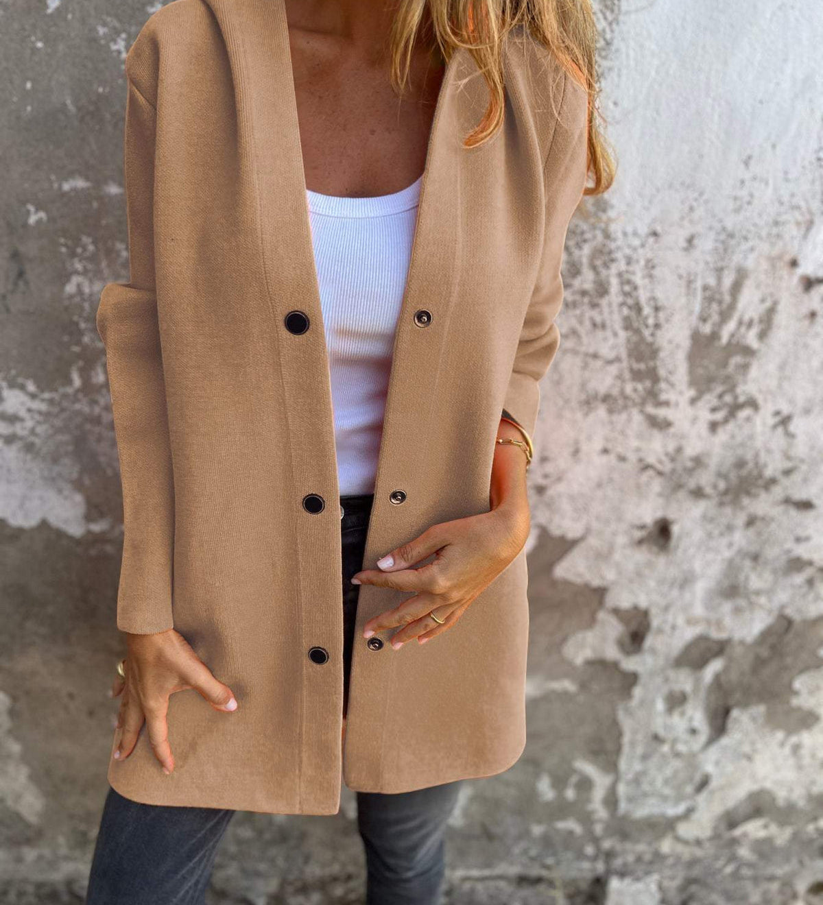 Felpa Oversized da Donna – Casual, Con Cappuccio, Adatta per Primavera e Autunno