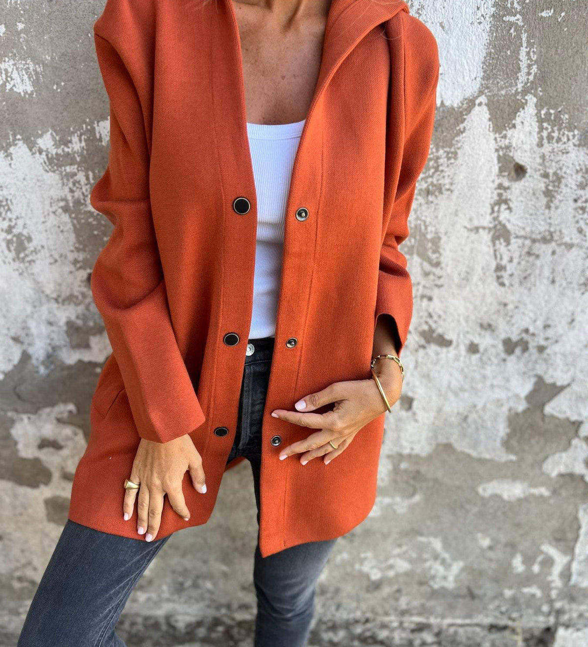 Felpa Oversized da Donna – Casual, Con Cappuccio, Adatta per Primavera e Autunno
