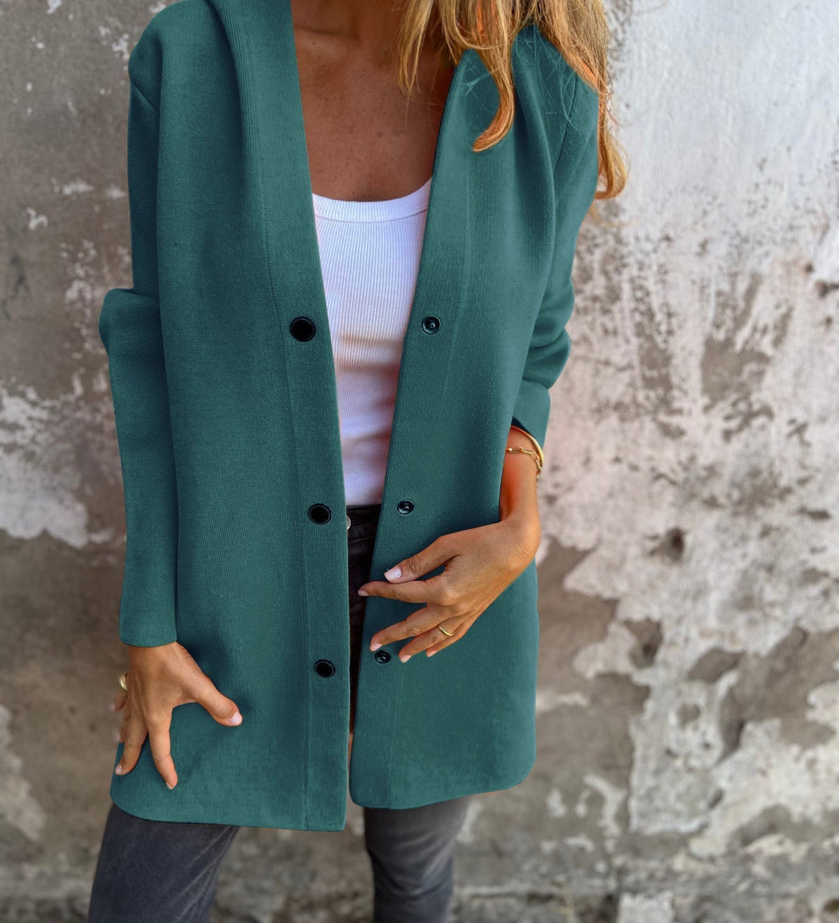 Felpa Oversized da Donna – Casual, Con Cappuccio, Adatta per Primavera e Autunno
