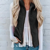Donna - Gilet con zip - Comfort alla moda