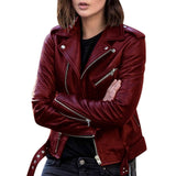 Donna - Giacca biker casual - Chiusura con zip