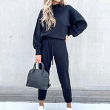 Completo Casa Morbido – Grigio, Loungewear alla Moda per Casa o Outfit Casual